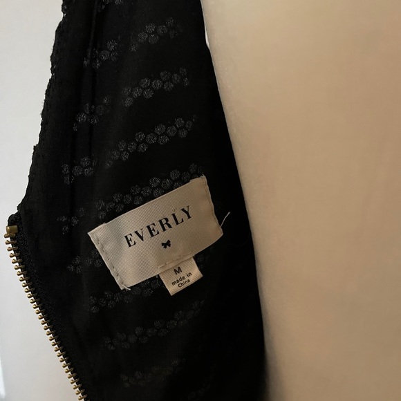 Everly | Black Lace Dress - Picture 5 of 5